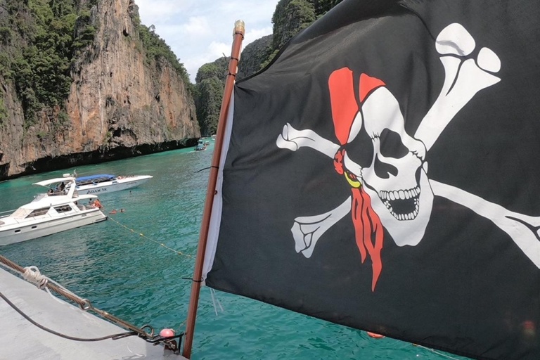 Ab Ko Phi Phi: Piraten-Bootstour bei Sonnenuntergang