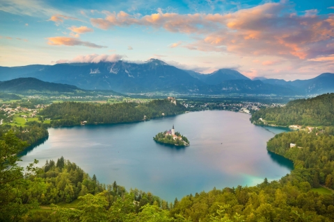 Visite des lacs alpins de Bled et Bohinj au départ de Ljubljana