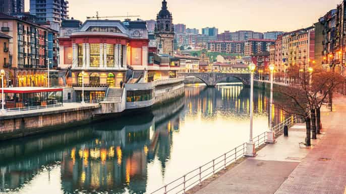 bilbao personalisierte führung mit einem einwohner
