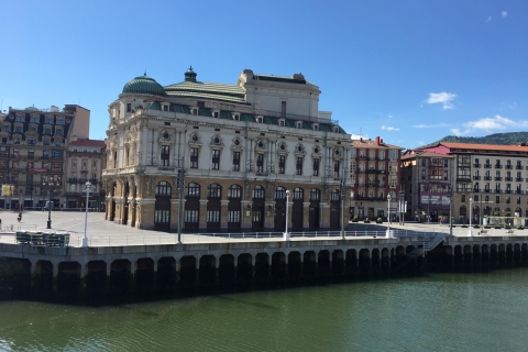 Bilbao: visite guidée classique et moderne à pied avec pintxosBilbao: tour classique et moderne en anglais