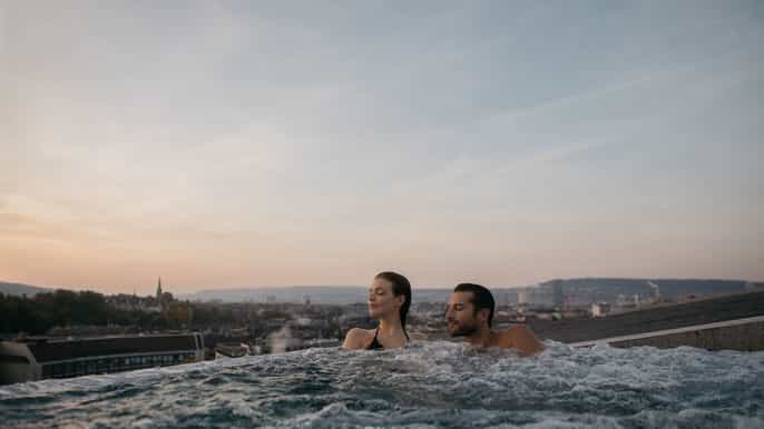 zúrich baños termales y balneario con vistas panorámicas