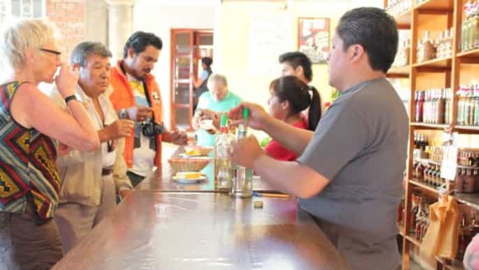 oaxaca el tule teotitlan village mezcal tour