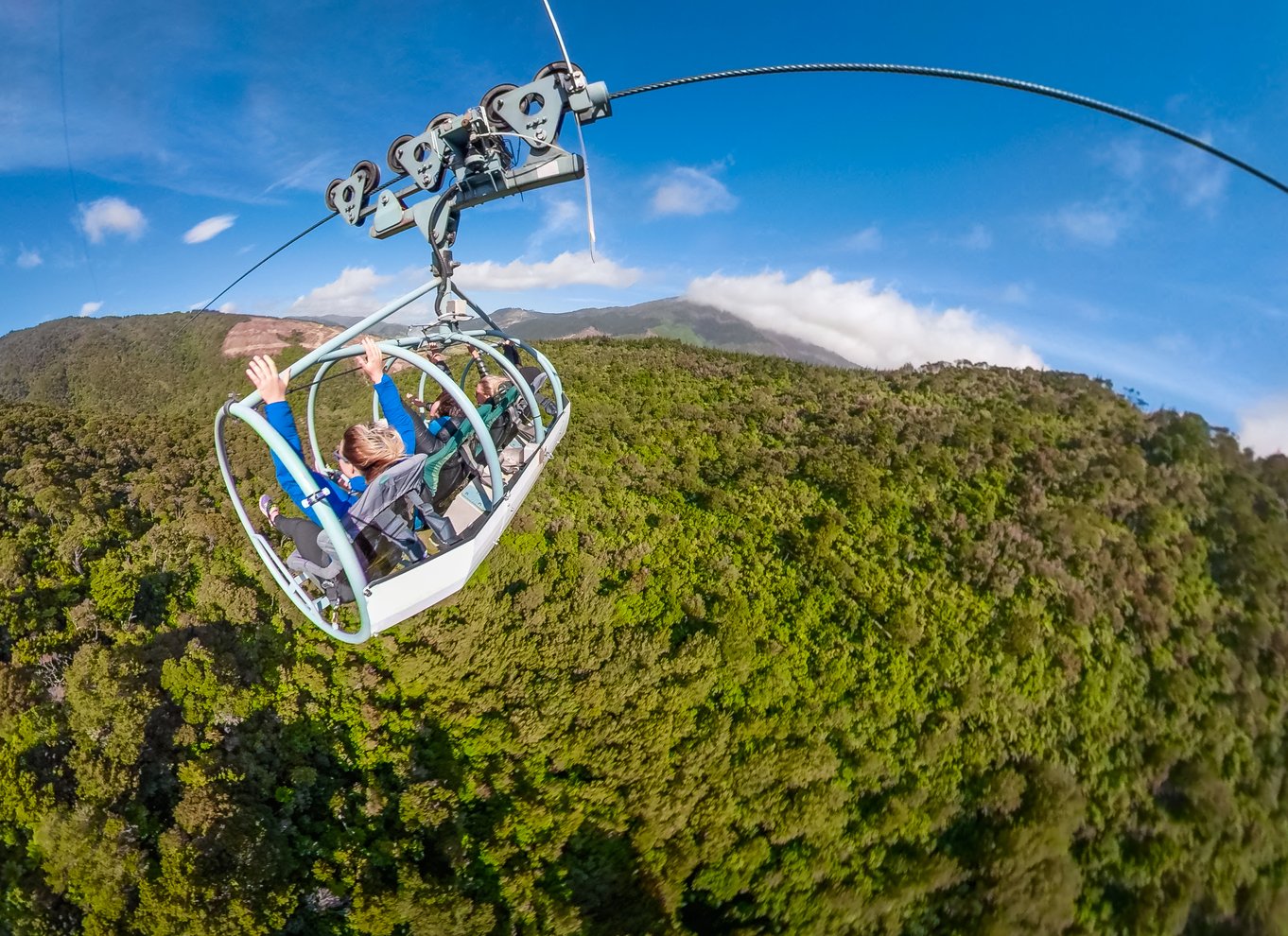 Nelson: Cable Bay Adventure Park Skywire-oplevelse