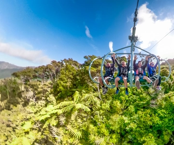 Nelson: Cable Bay Adventure Park Skywire Experience