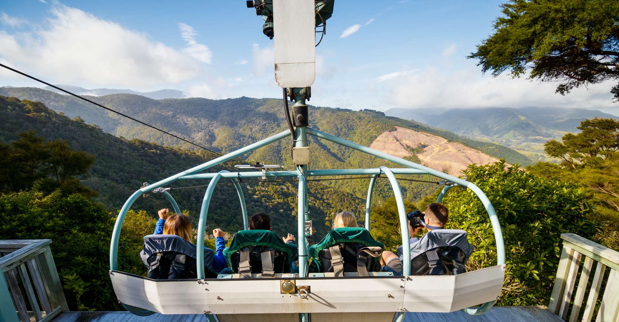 Nelson: Cable Bay Adventure Park Skywire Experience photo 5