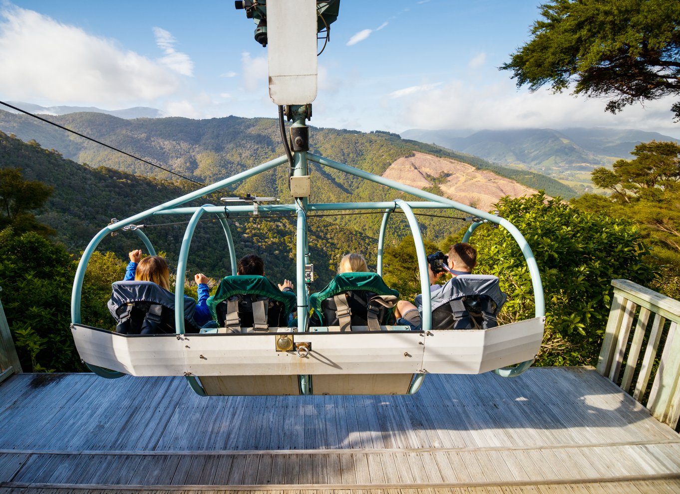 Nelson: Cable Bay Adventure Park Skywire-oplevelse