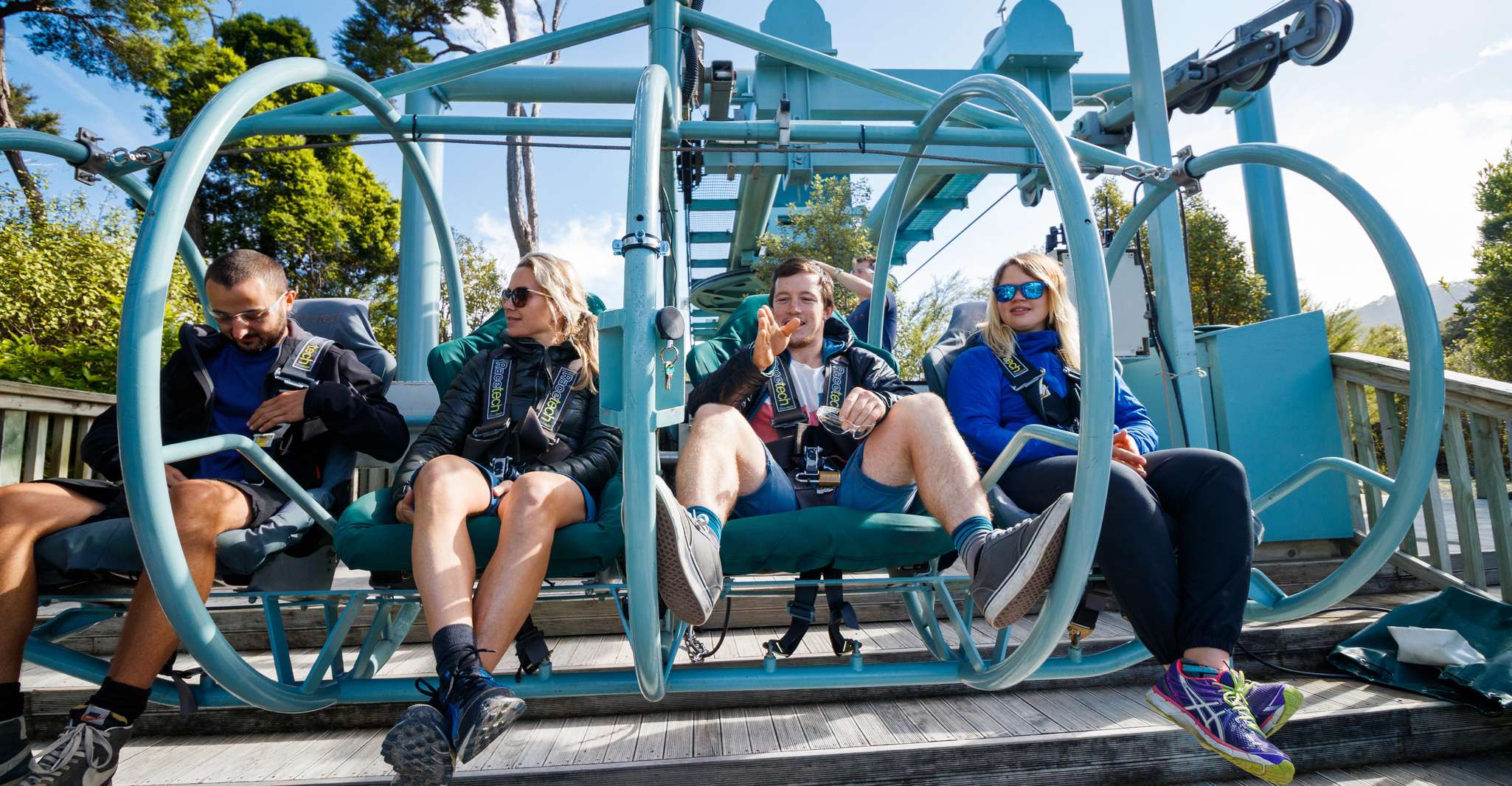 Nelson: Cable Bay Adventure Park Skywire Experience photo 7