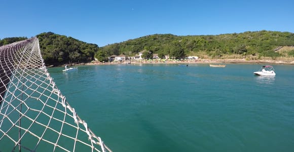 Von Rio de Janeiro aus: Búzios Ganztagestour mit dem Boot