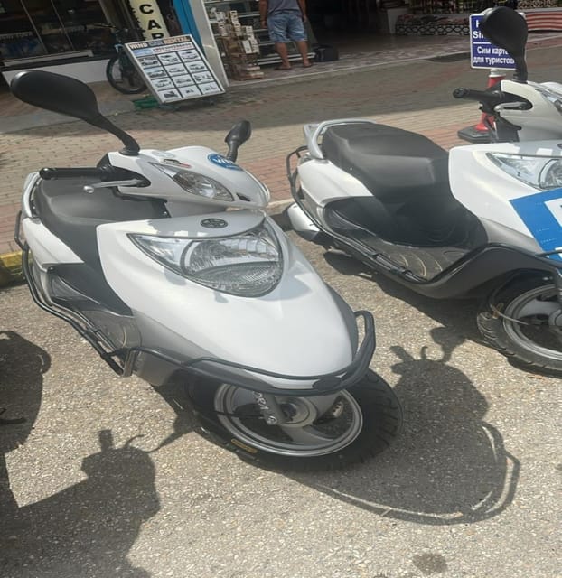 Alanya Aluguel de scooter com entrega GetYourGuide