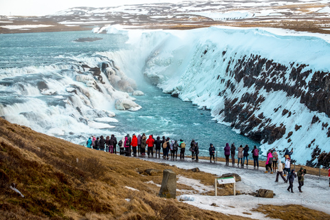 Reykjavik: Golden Circle Day Trip with Blue Lagoon TransferGolden Circle Small-Group Tour with Blue Lagoon Transfer