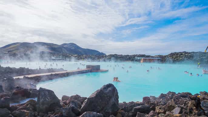 reykjavik golden circle day trip with blue lagoon transfer