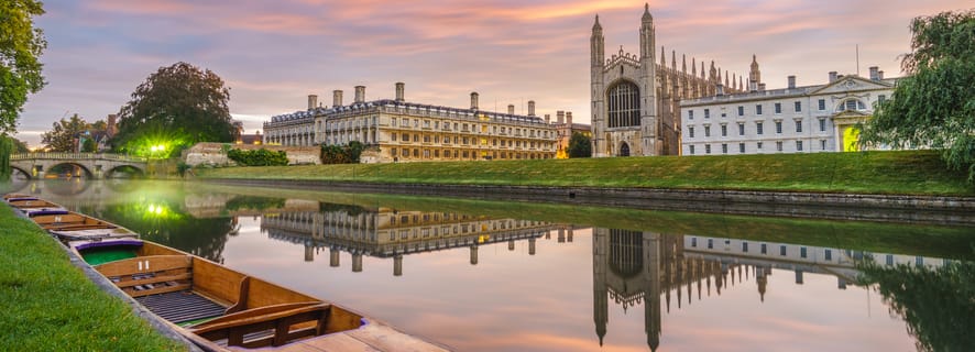 Cambridge: passeio de punting com motorista