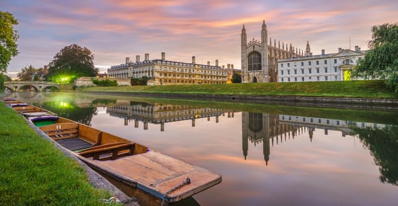 Cambridge: Punting Tour mit Chauffeur