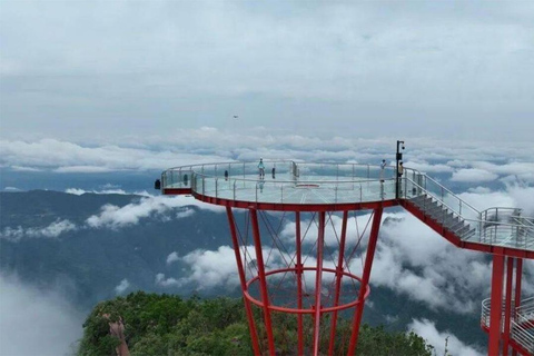 تشانغجياجيه: تلفريك جبل تشيشينغ ومنصة زجاجيةتشانغجياجيه: تلفريك جبل تشينغشينغ والمنصة الزجاجية