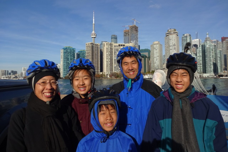 Toronto Islands: Radtour am Morgen oder bei DämmerungTour in der Abenddämmerung