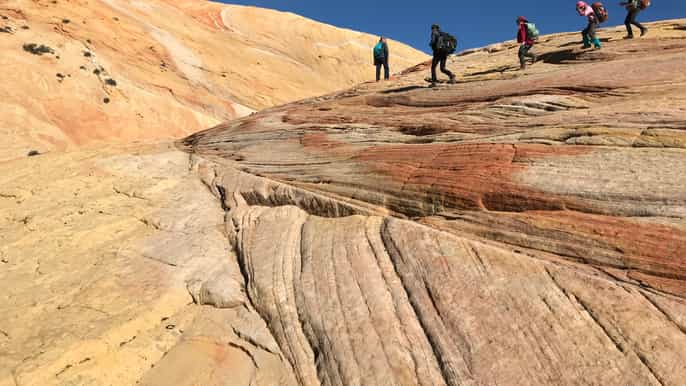yellow rock utah advanced hiking tour