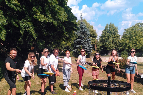 Frisbee golf / disc golf: divertimento in un bellissimo parco di LipsiaFrisbee golf / Disc golf: divertimento assicurato in un bellissimo parco a Lipsia