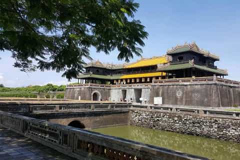 hue fullday city tour with dragon boat cruise