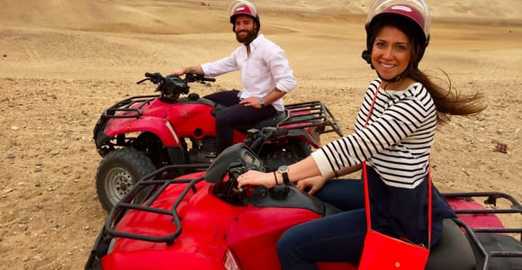 Wüstensafari mit dem Quad um die Pyramiden