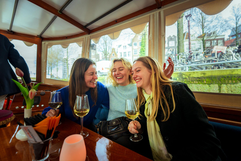 Amsterdam: Luxury Light Festival Cruise with Optional Drinks Light Festival Canal Cruise Regular (without open bar)