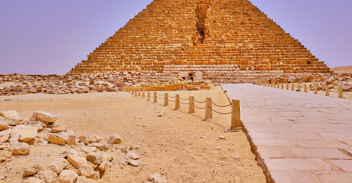 From Cairo: Half-Day Tour to Pyramids of Giza and the Sphinx