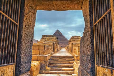 From Cairo: Half-Day Tour to Pyramids of Giza and the Sphinx