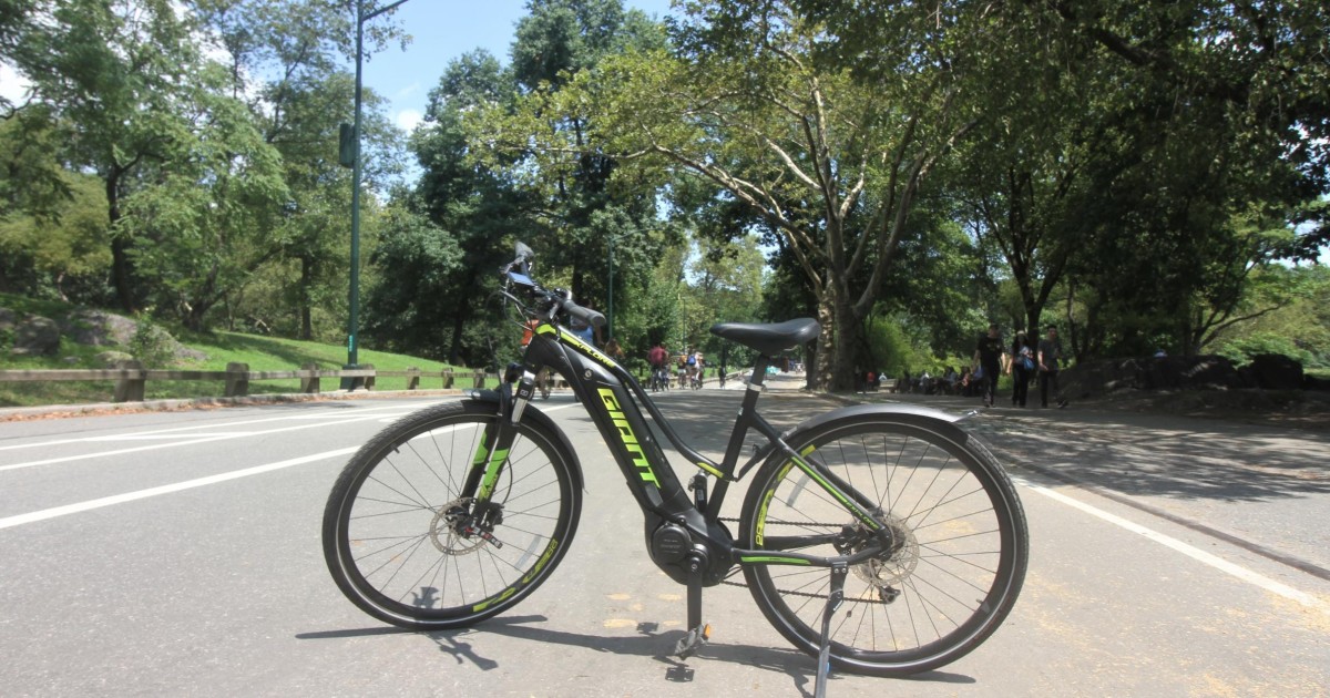 electric bike rental central park