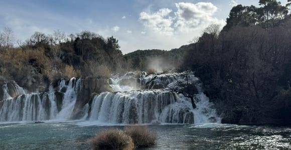 From Zadar: Krka Afternoon Tour, Zadar Walk & Park Admission