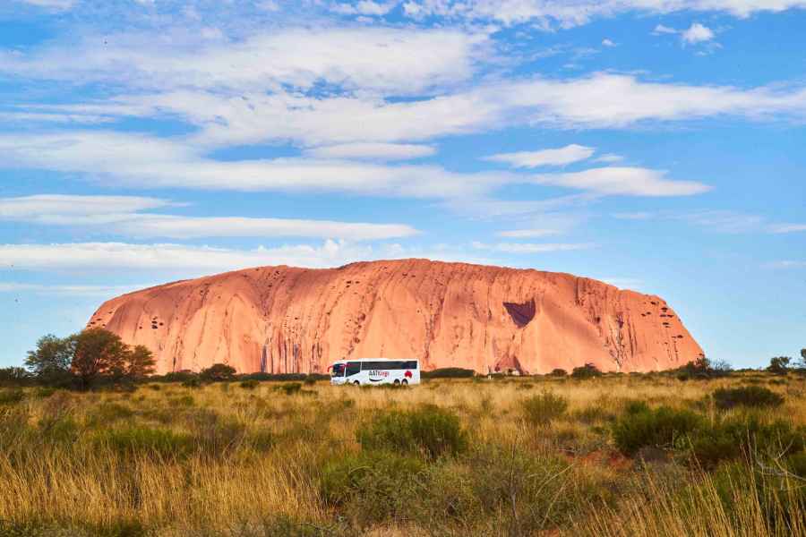 Vom Ayers Rock Resort: Alice Springs Einweg-Bustransfer