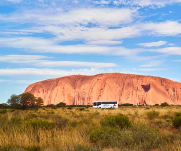 From Ayers Rock Resort: Alice Springs One-Way Coach Transfer