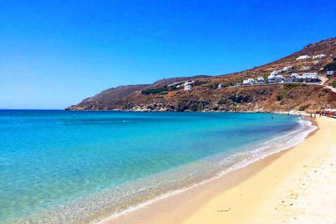 Mykonos: Chauffeur-driven tur till strändernaMykonos: Chaufförsdriven strandtur