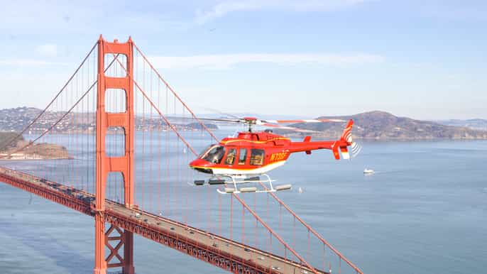 desde san francisco país del vino en helicóptero con degustaciones