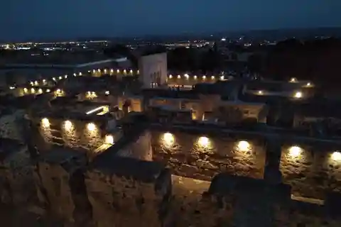 Medina Azahara by Night
