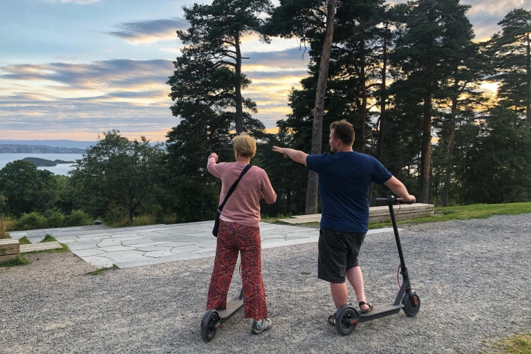 Oslo : Tour de ville privé en scooter électrique