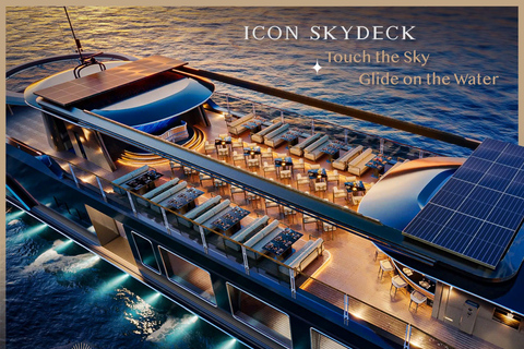 HCMC: ICON Sunset Cruise & Open Bus with Private Pickup Option 3: Sunset Cruise (Unlimited Drinks &Snack) + Open Bus