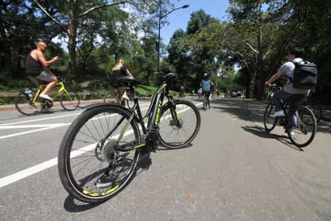 guided electric bike tour of central park