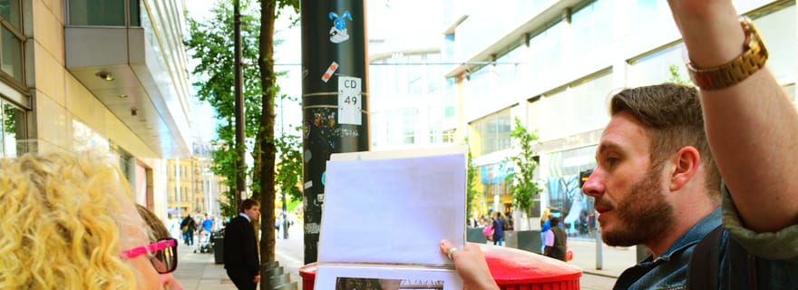 Manchester : visite à pied l'après-midi