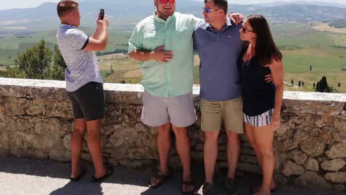 de florence ou sienne visite des vins de montepulciano avec déjeuner