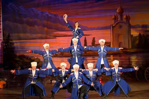 st. petersburg russian cossacks show