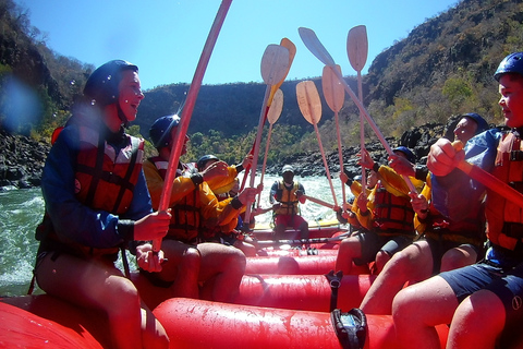 Fleuve Zambèze : rafting en eaux vives adapté aux enfantsDepuis les chutes Victoria : rafting en eau vive adapté aux enfants