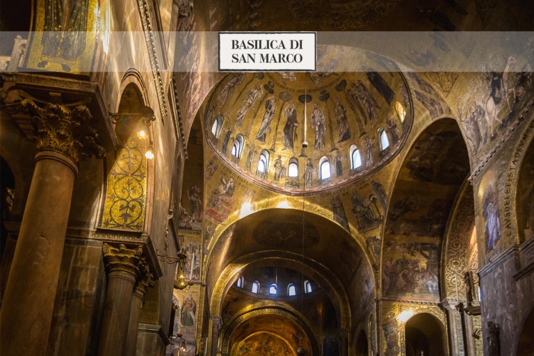 Venecia: paseo en góndola y visita guiada a la basílica de San MarcosTour en alemán