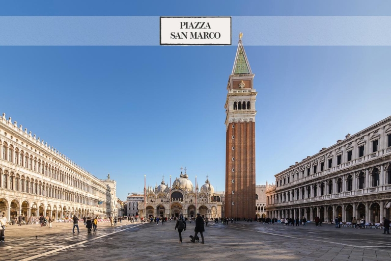 Venecia: tour a pie con entrada al palacio Ducal y a la basílicafrancés