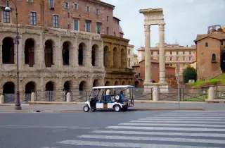 Rom: 6-stündige Stadtrundfahrt im Golfwagen