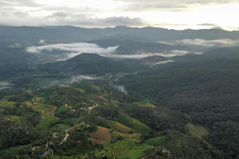 Chiang Mai: 2-dagars djungelvandring med elefantfarm och forsränning