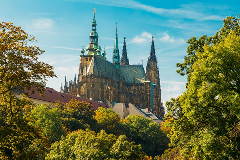 Prague Castle & Charles Bridge Tour + Interior Option Tour in English