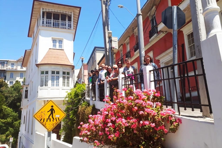 Santiago: Valparaiso, Viña del Mar en Casablanca Valley Tour