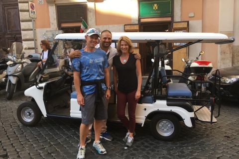 Ab Civitavecchia: Golfwagen-Tour durch Rom