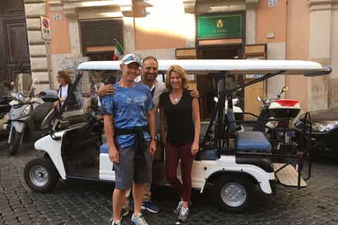 From Civitavecchia: Golf Cart Tour of Rome
