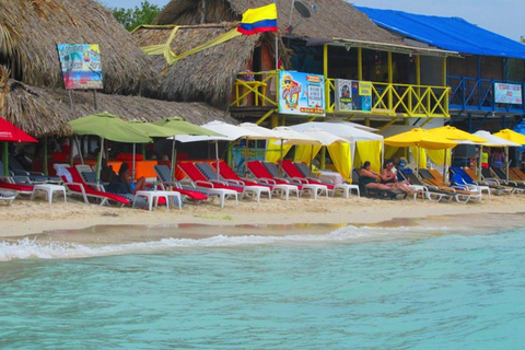 Cartagena: Tour tradicional Playa blanca barú por bus