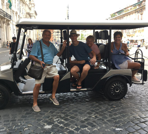 Sightseeing on wheels